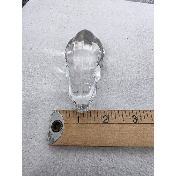 Princess House Clear Glass Rabbit Figurine 4 Inches Long - Picture 3 of 7